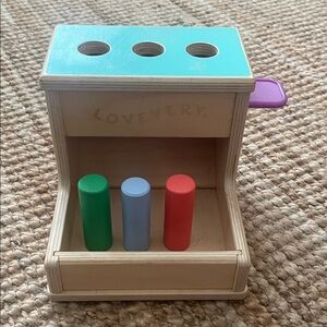 Lovevery Wooden Peg Drop